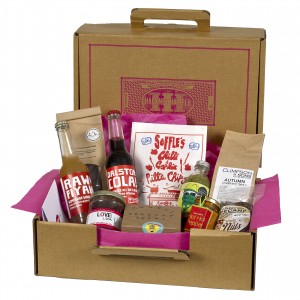 Here's a taste of all that's packed into a box of Hackney Hampers. Copyright Hackney Hampers.